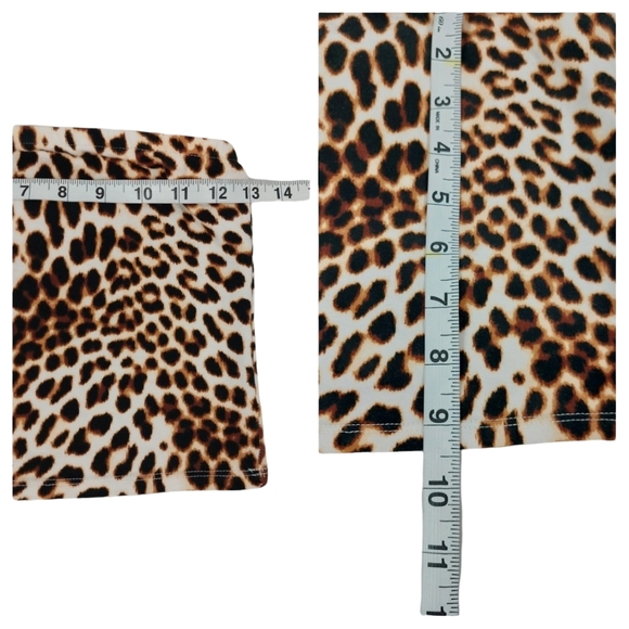 Zyia Active Leopard Brilliant Scrunchy Leggings-What Hi-Rise 7/8 - Picture 11 of 13